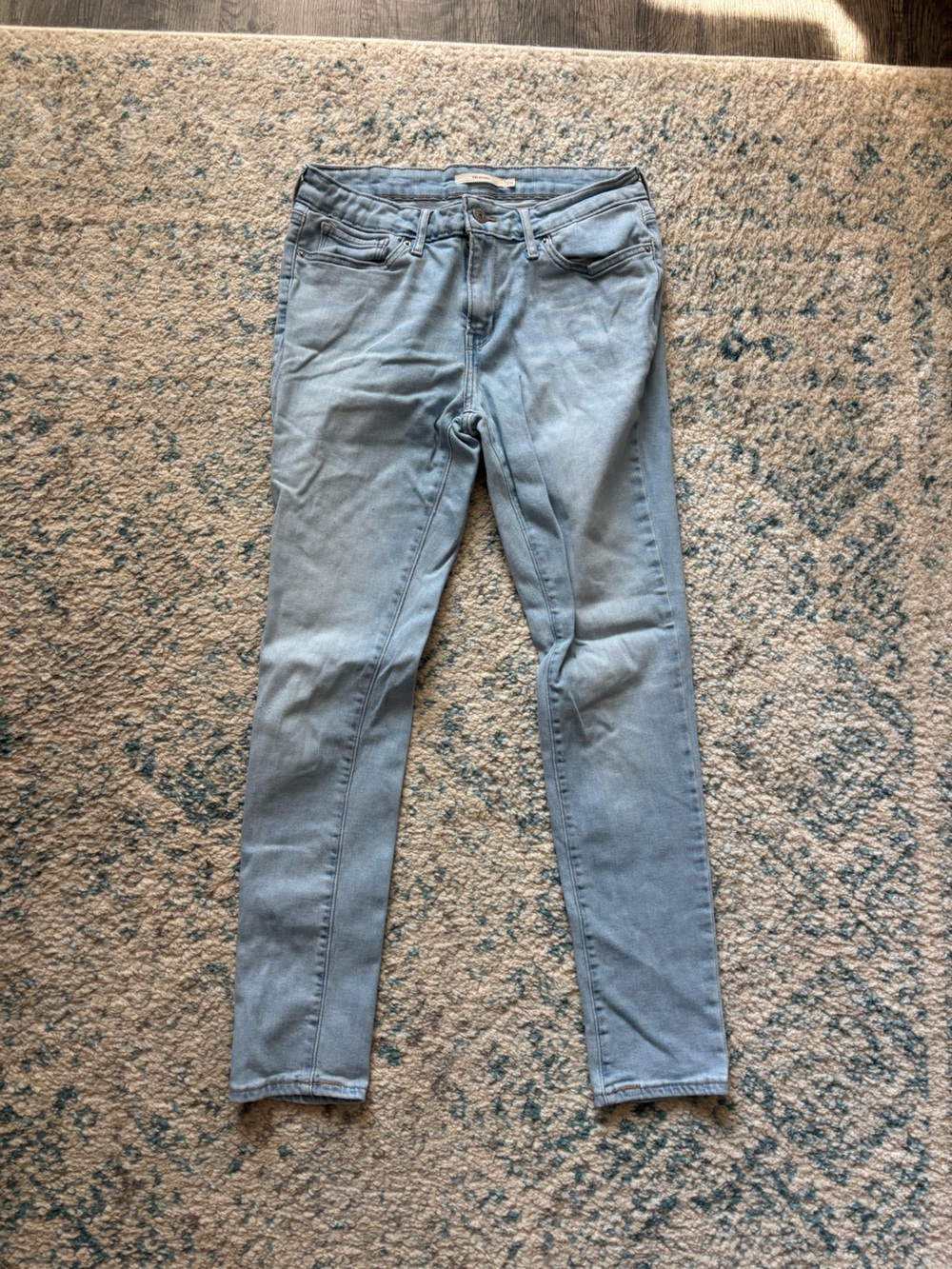 Levi’s 711 Skinny Light Wash Jeans